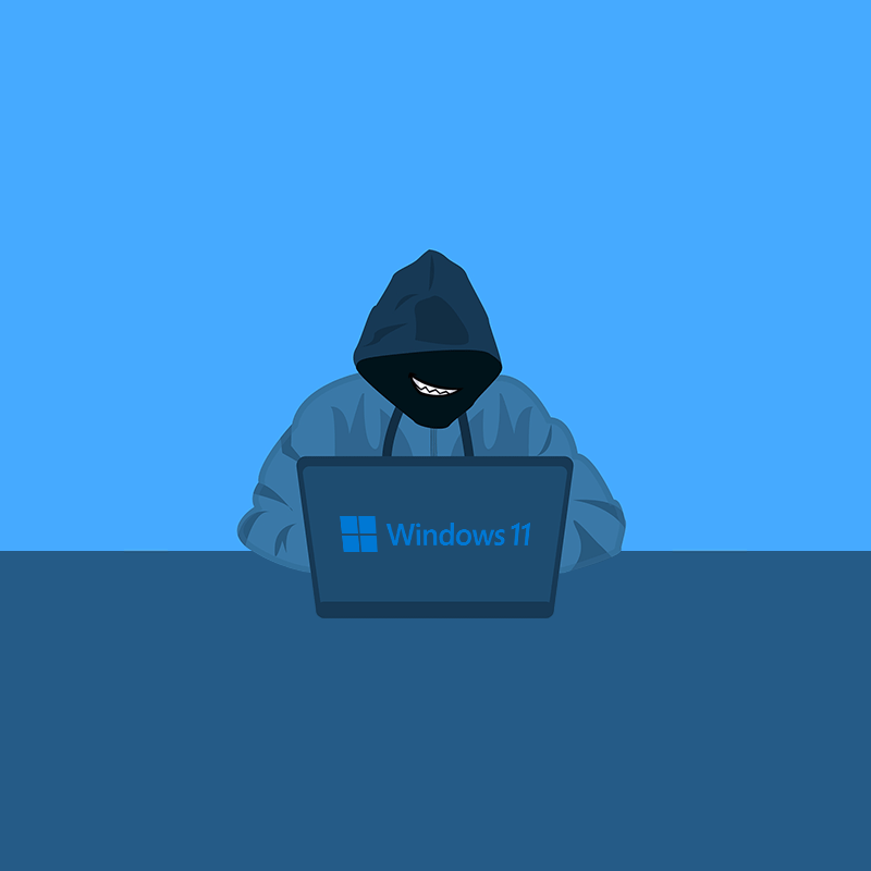 Windows 11 hacker