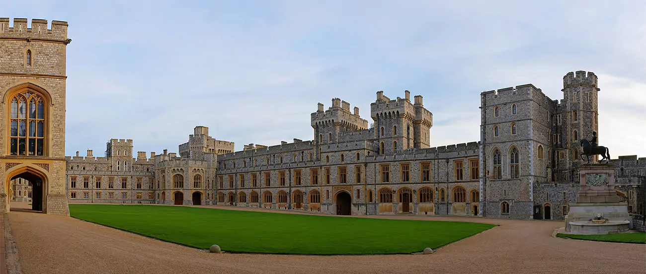 Windsor Castle in Berkshire, UK.