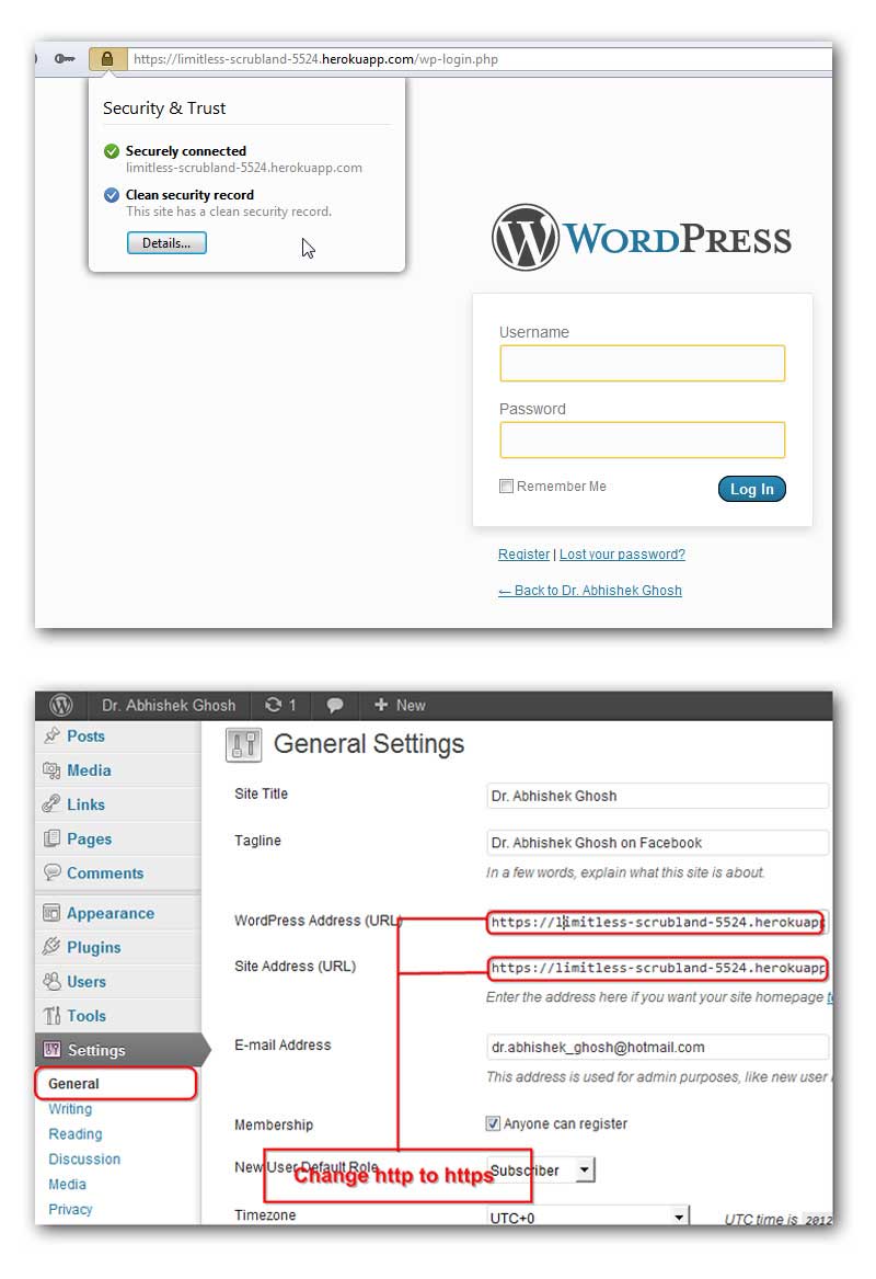 HTTPS on WordPress