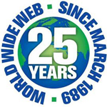 25th anniversary of the World Wide Web