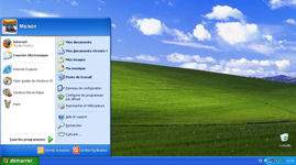 Windows XP desktop