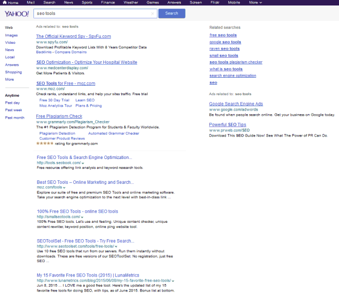 Yahoo - Google