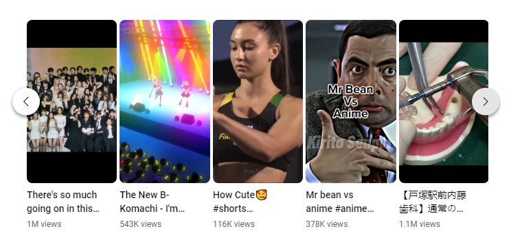 YouTube Shorts