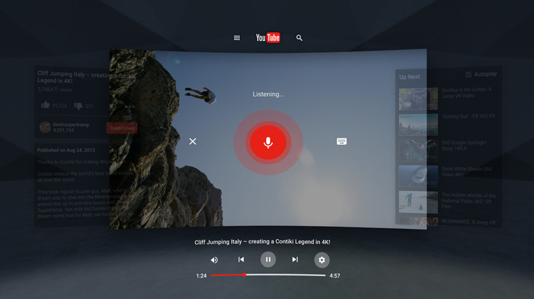 YouTube VR