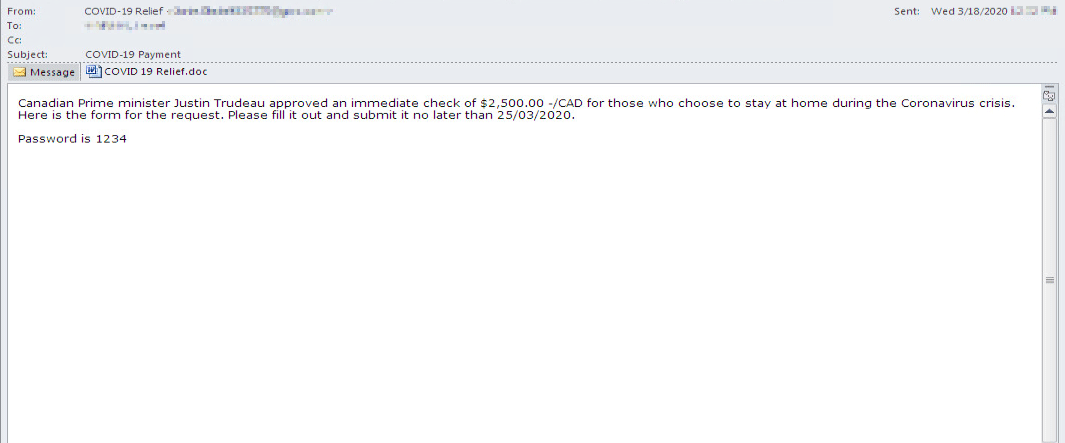 Zeus Sphinx email scam