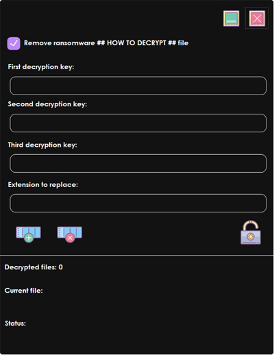 An easy-to-use Ziggy ransomware decryptor