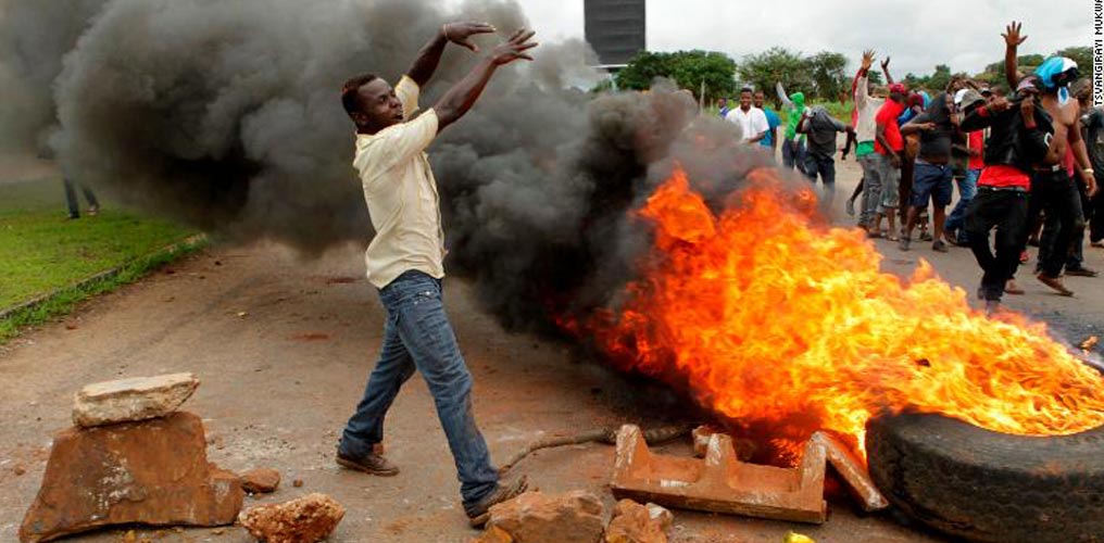 2019, Zimbabwe protest